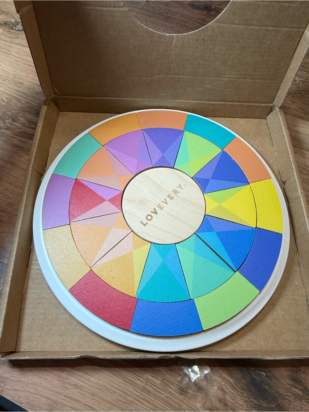 Lovevery Color Theory Puzzle Analyst Play Kit Wooden Montessori Toy NEW